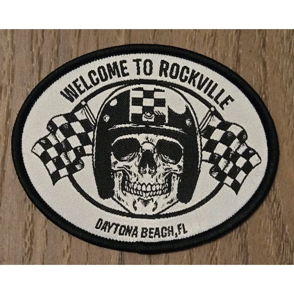 Welcome To Rockville‎ Iron On Patches Official Merchandise NEW Set Of 3 Festival